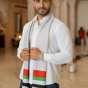 UAE SCARF - WHITE EDITION